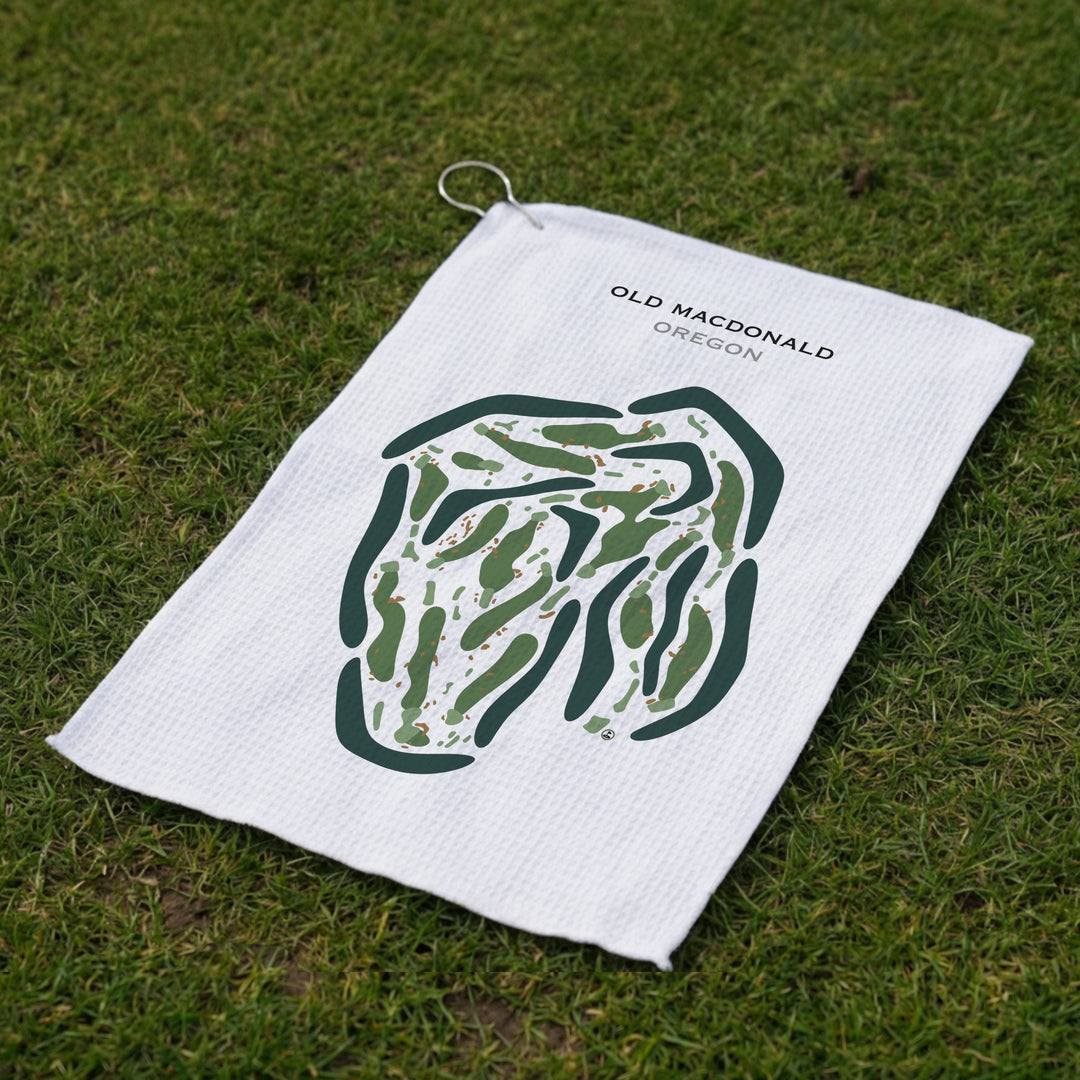 Old Macdonald, Oregon - Printed Golf Courses