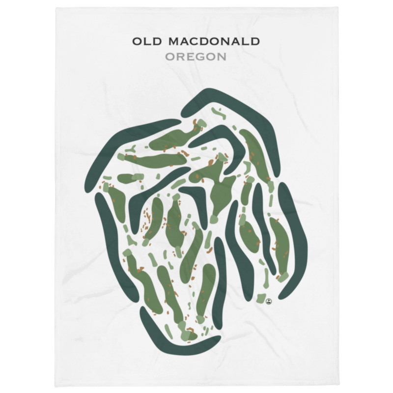 Old Macdonald, Oregon - Printed Golf Courses