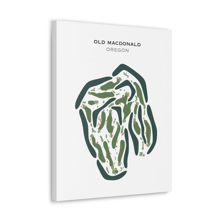 Old Macdonald, Oregon - Printed Golf Courses