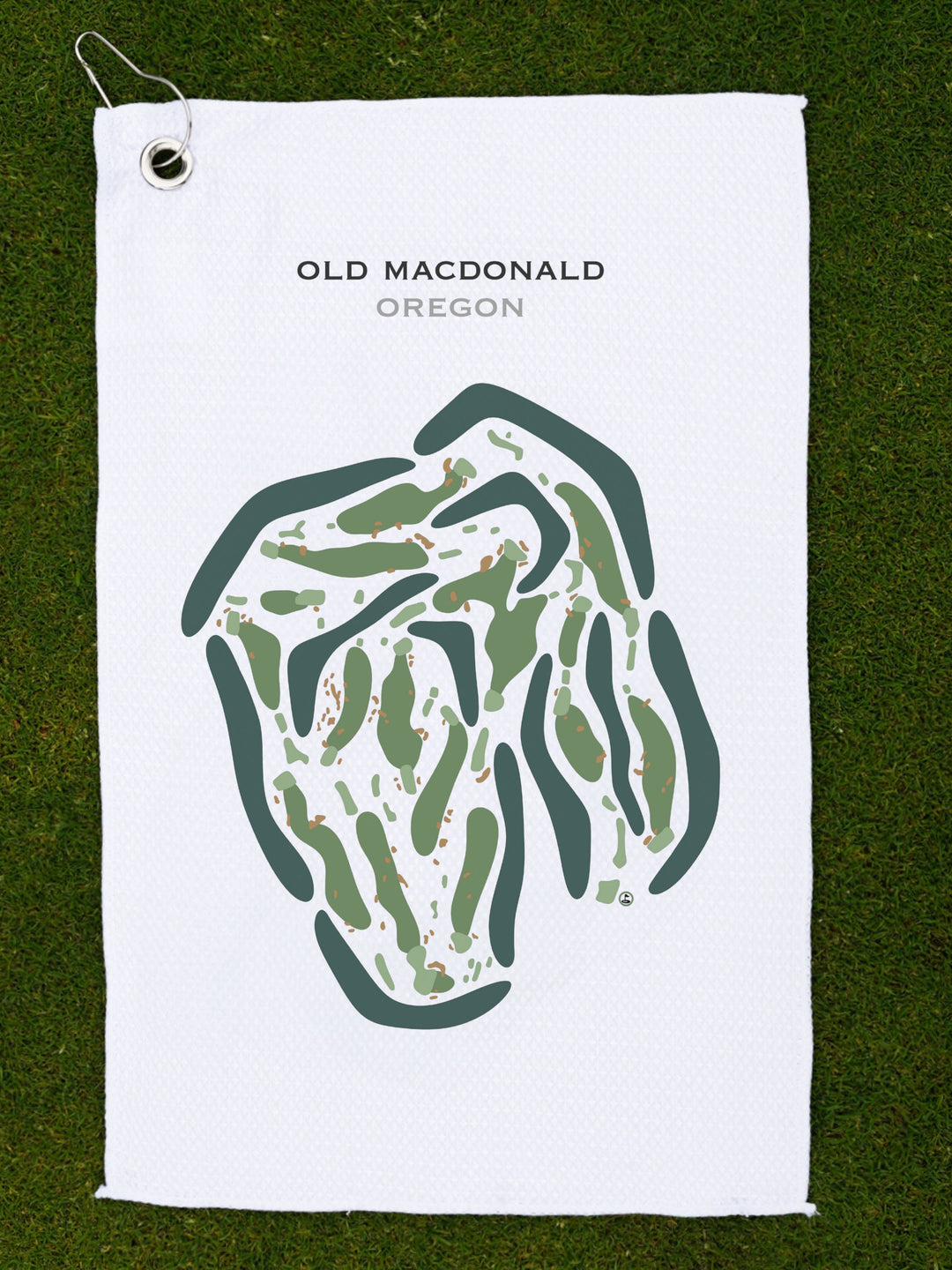 Old Macdonald, Oregon - Printed Golf Courses