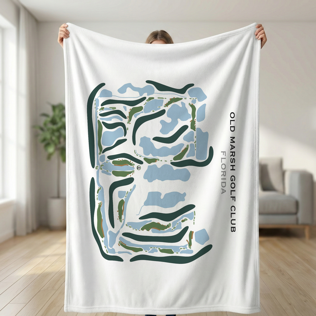 Old Marsh Golf Club, Florida - Printed Golf Course