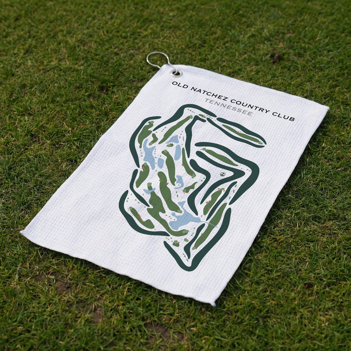 Old Natchez Country Club, Tennessee - Printed Golf Courses
