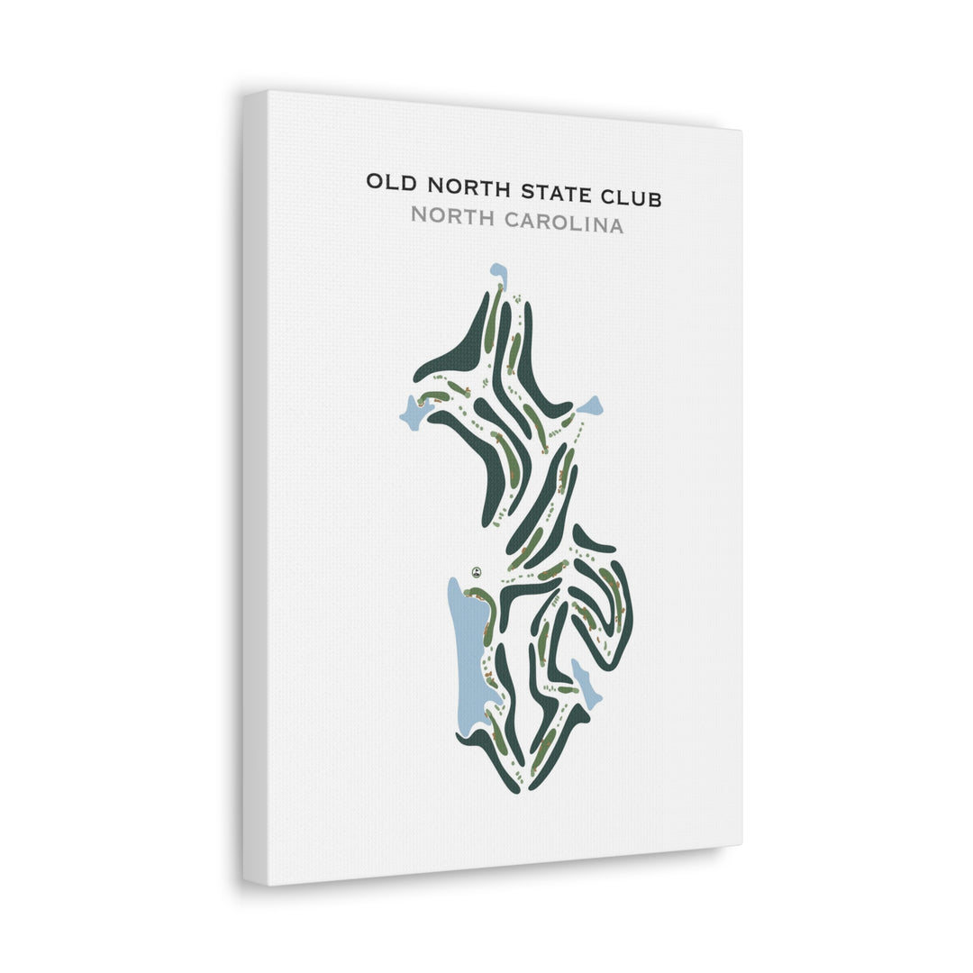 Old North State Club, North Carolina - Printed Golf Course
