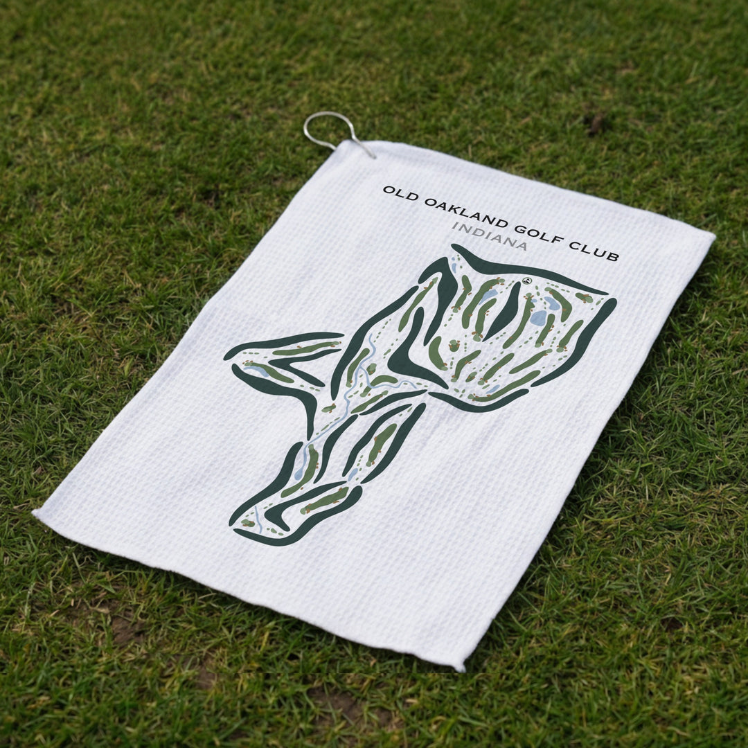 Old Oakland Golf Club, Indiana - Printed Golf Courses