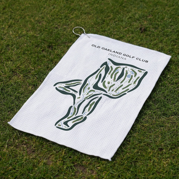 Old Oakland Golf Club, Indiana - Printed Golf Courses