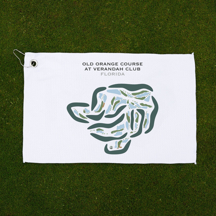 Old Orange Course at Verandah Club, Florida - Printed Golf Courses