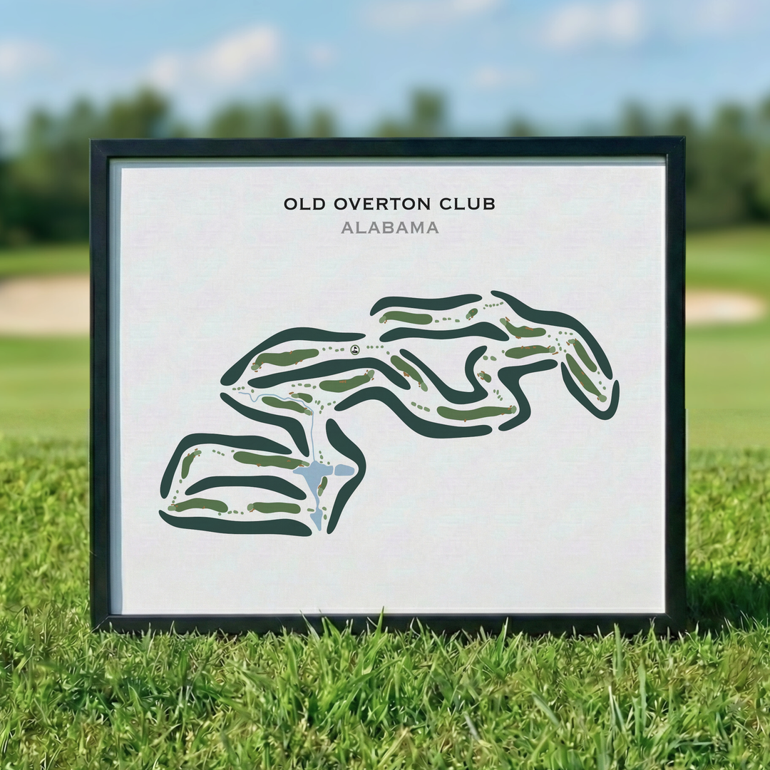 Old Overton Club, Alabama - Printed Golf Courses