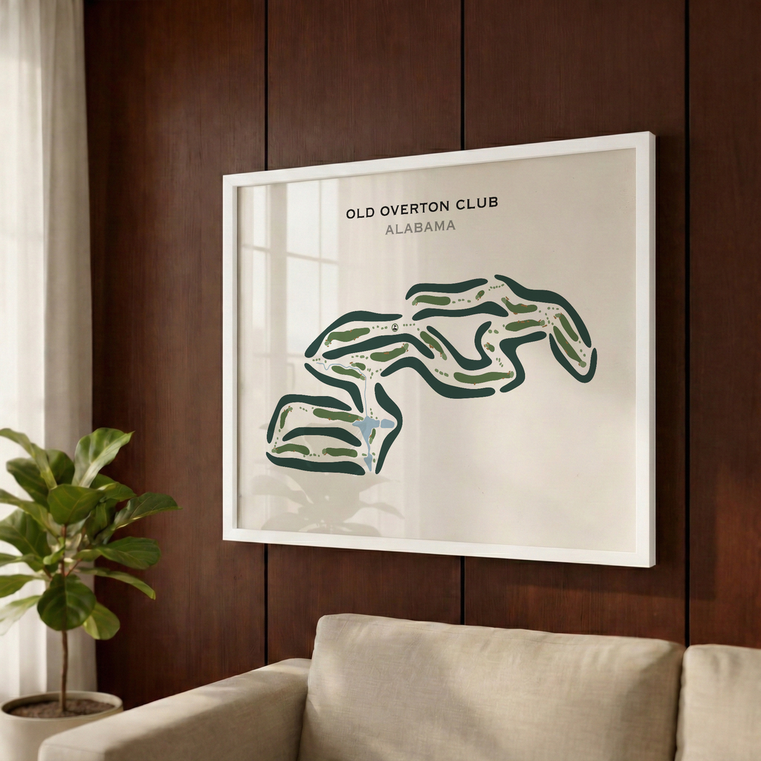 Old Overton Club, Alabama - Printed Golf Courses