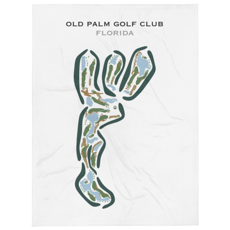 Old Palm Golf Club, Florida - Printed Golf Course