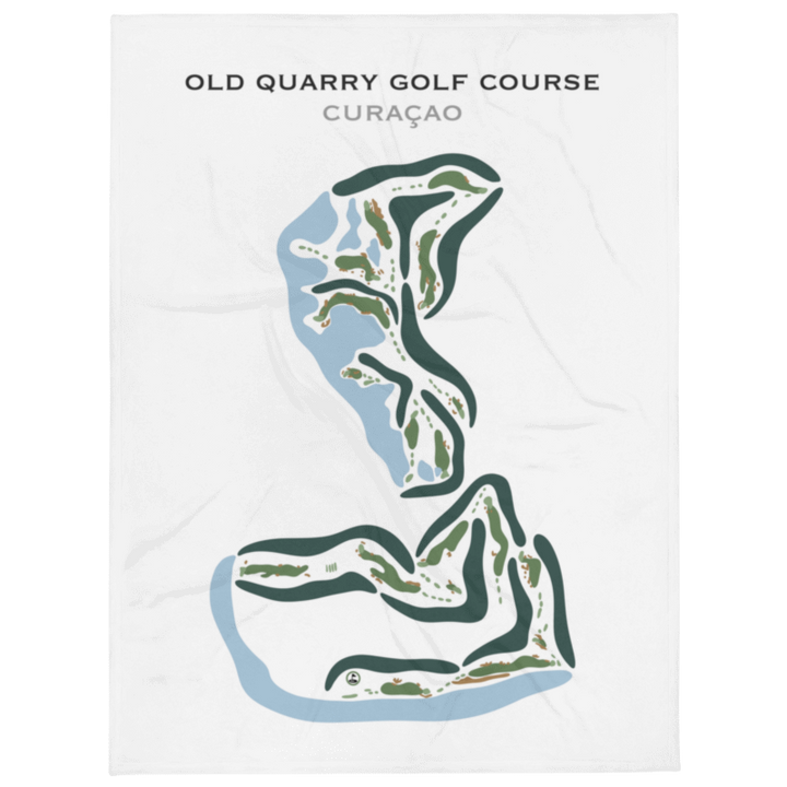 Old Quarry Golf Course, Curaçao - Printed Golf Courses