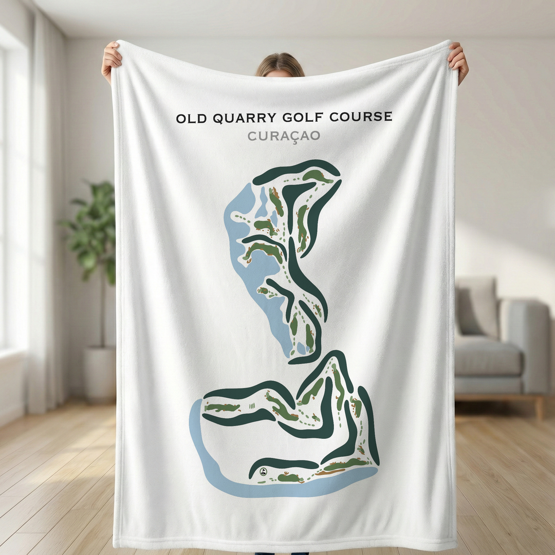 Old Quarry Golf Course, Curaçao - Printed Golf Courses
