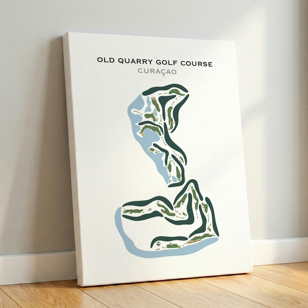 Old Quarry Golf Course, Curaçao - Printed Golf Courses