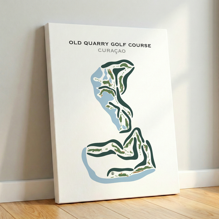 Old Quarry Golf Course, Curaçao - Printed Golf Courses