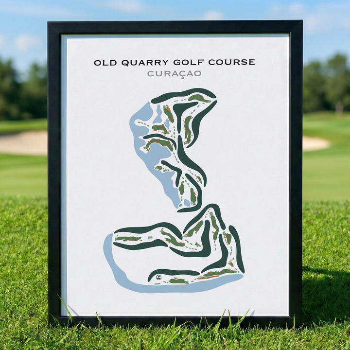 Old Quarry Golf Course, Curaçao - Printed Golf Courses