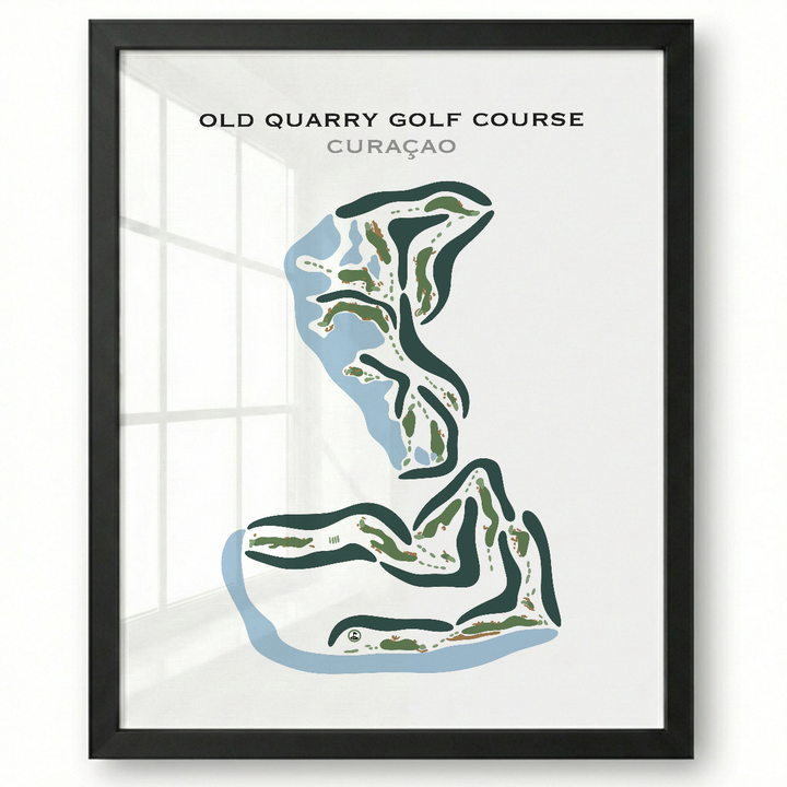 Old Quarry Golf Course, Curaçao - Printed Golf Courses
