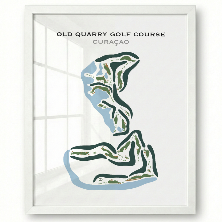 Old Quarry Golf Course, Curaçao - Printed Golf Courses