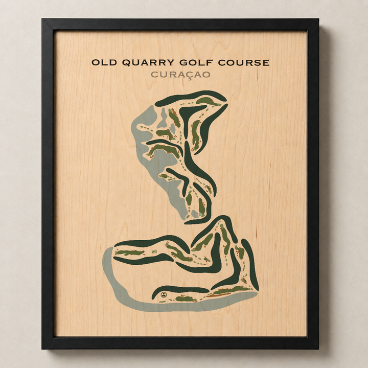 Old Quarry Golf Course, Curaçao - Printed Golf Courses
