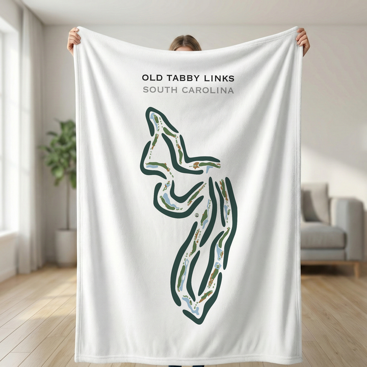 Old Tabby Golf Links, South Carolina - Printed Golf Course