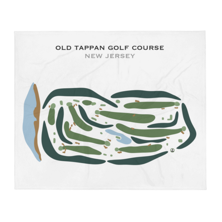 Old Tappan Golf Course, New Jersey - Printed Golf Courses