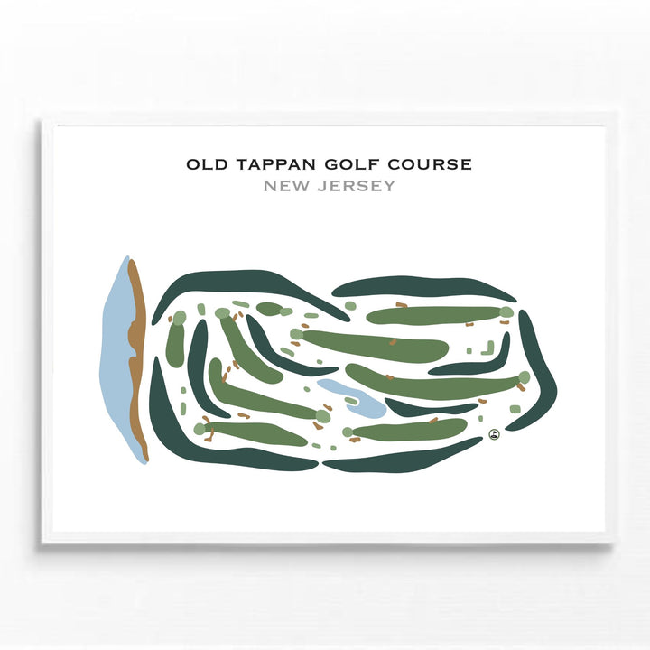 Old Tappan Golf Course, New Jersey - Printed Golf Courses