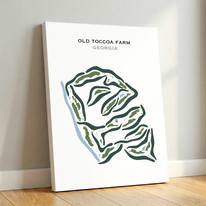 Old Toccoa Farm, Georgia - Printed Golf Courses