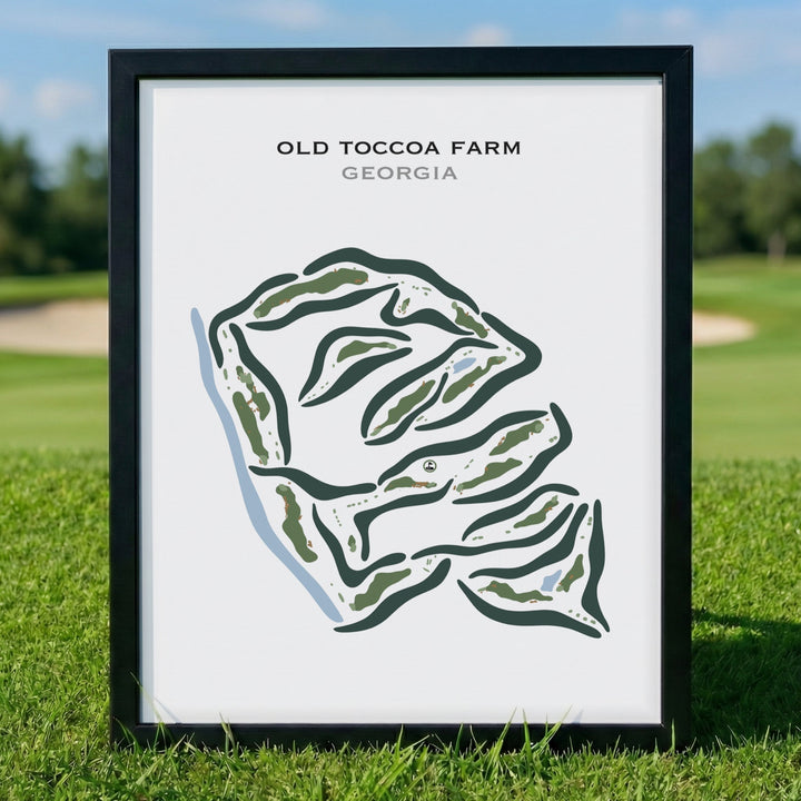 Old Toccoa Farm, Georgia - Printed Golf Courses