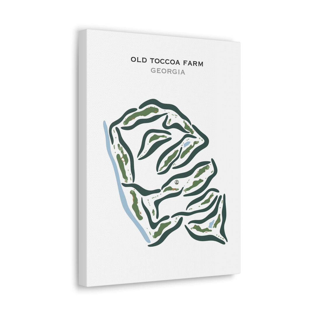 Old Toccoa Farm, Georgia - Printed Golf Courses