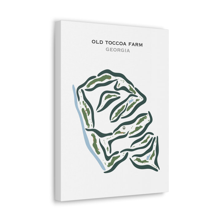 Old Toccoa Farm, Georgia - Printed Golf Courses