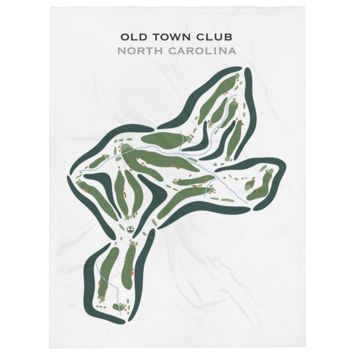 Old Town Club, North Carolina - Printed Golf Courses