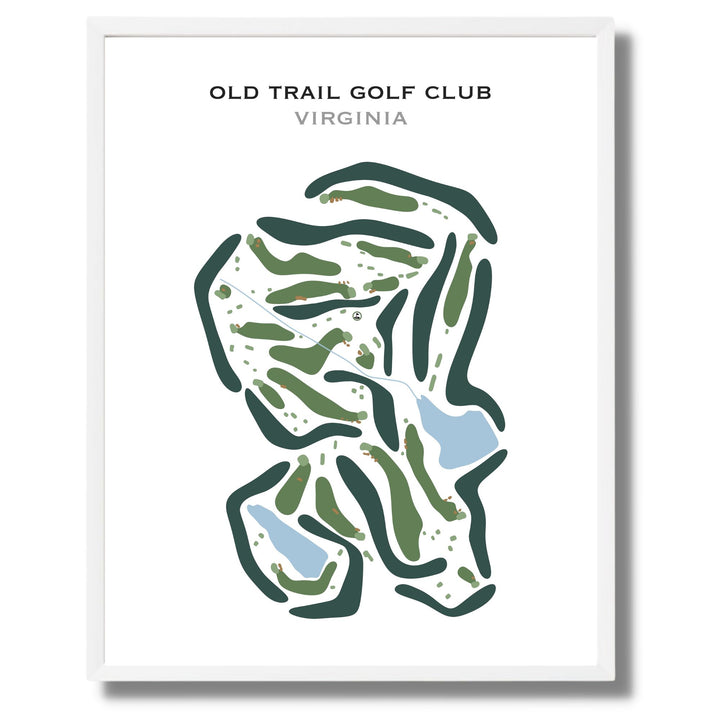 Old Trail Golf Club, Virginia - Printed Golf Courses