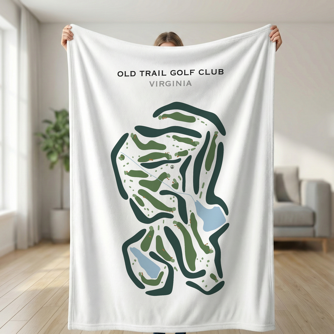 Old Trail Golf Club, Virginia - Printed Golf Courses