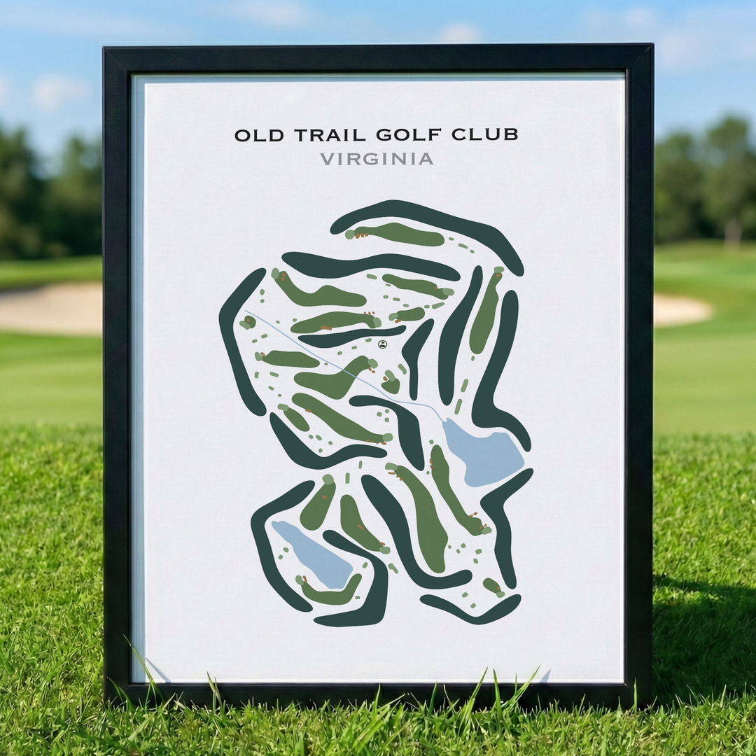 Old Trail Golf Club, Virginia - Printed Golf Courses