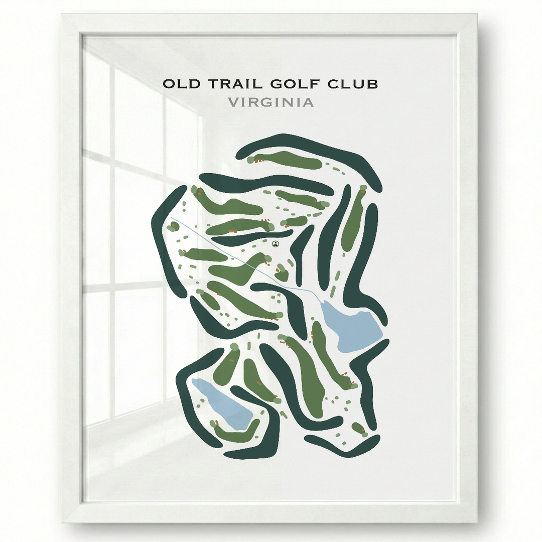 Old Trail Golf Club, Virginia - Printed Golf Courses