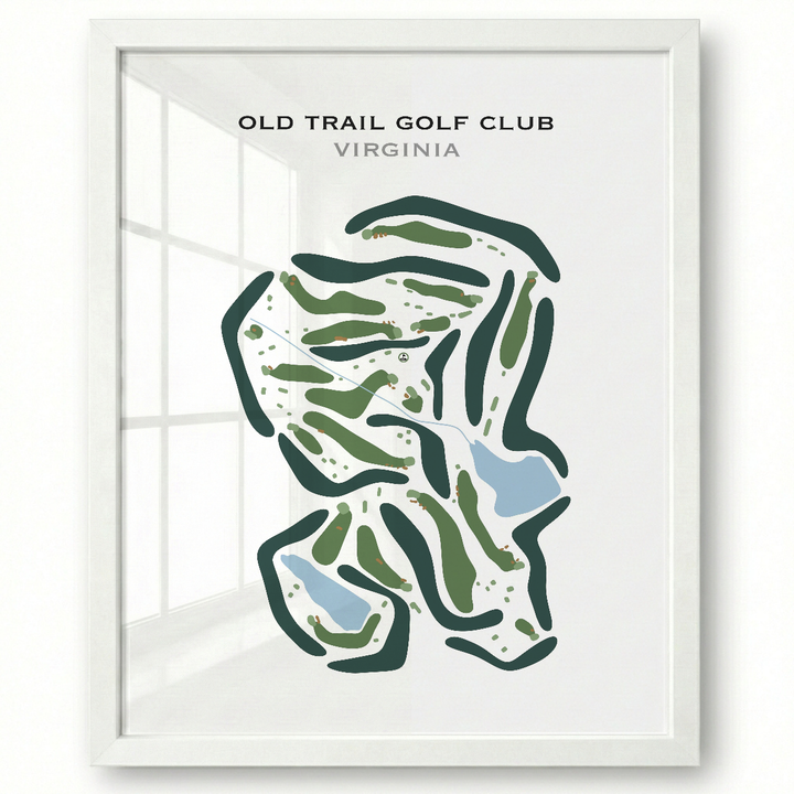 Old Trail Golf Club, Virginia - Printed Golf Courses