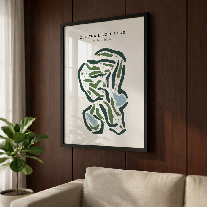 Old Trail Golf Club, Virginia - Printed Golf Courses