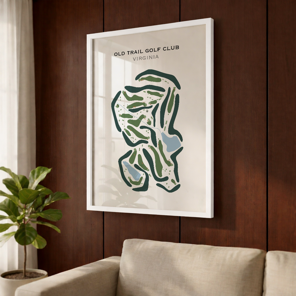 Old Trail Golf Club, Virginia - Printed Golf Courses