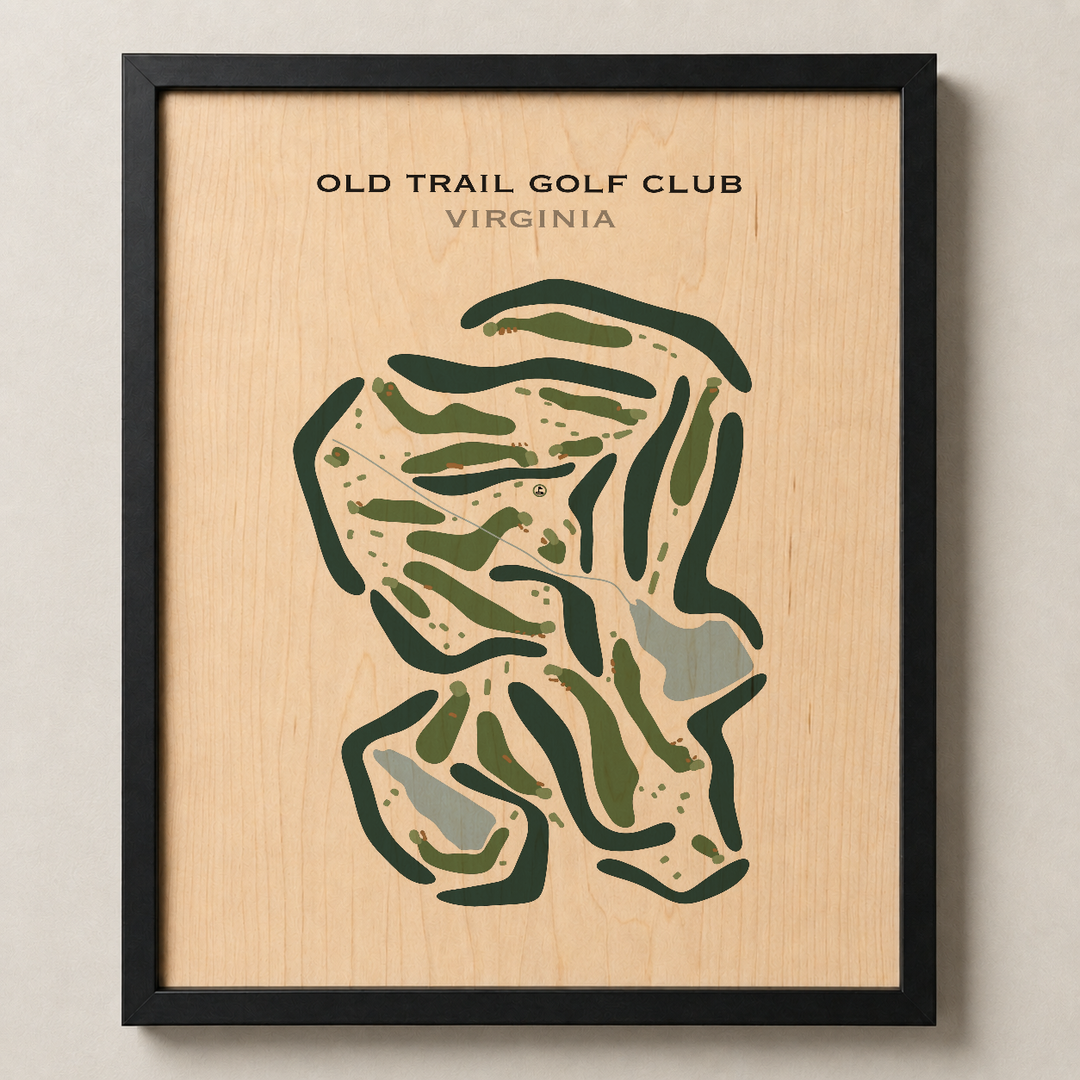 Old Trail Golf Club, Virginia - Printed Golf Courses
