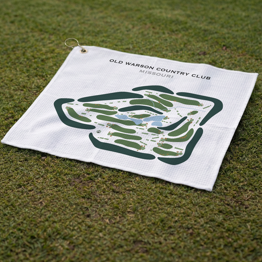 Old Warson Country Club, Missouri - Printed Golf Courses