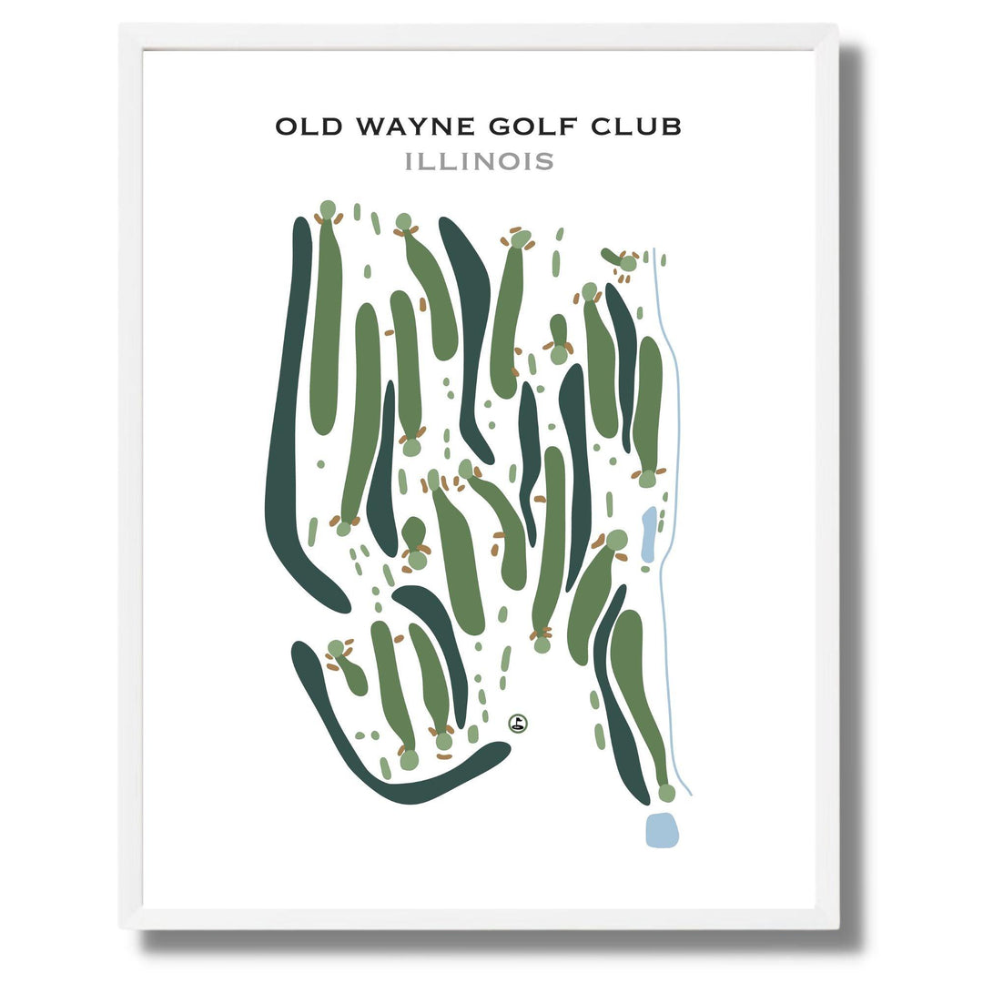 Old Wayne Golf Club, Illinois - Golf Course Prints