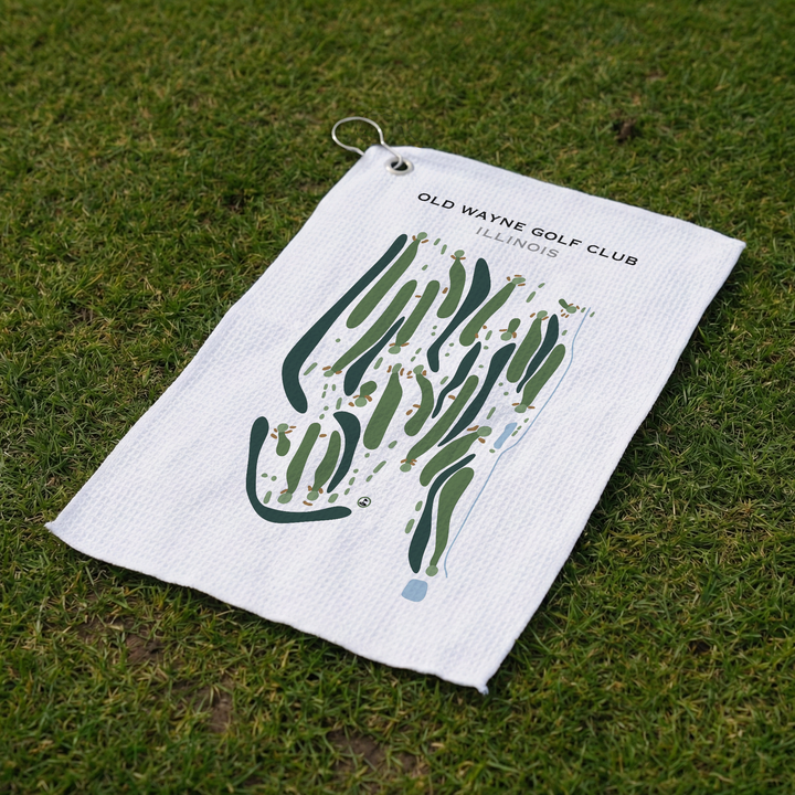 Old Wayne Golf Club, Illinois - Printed Golf Course