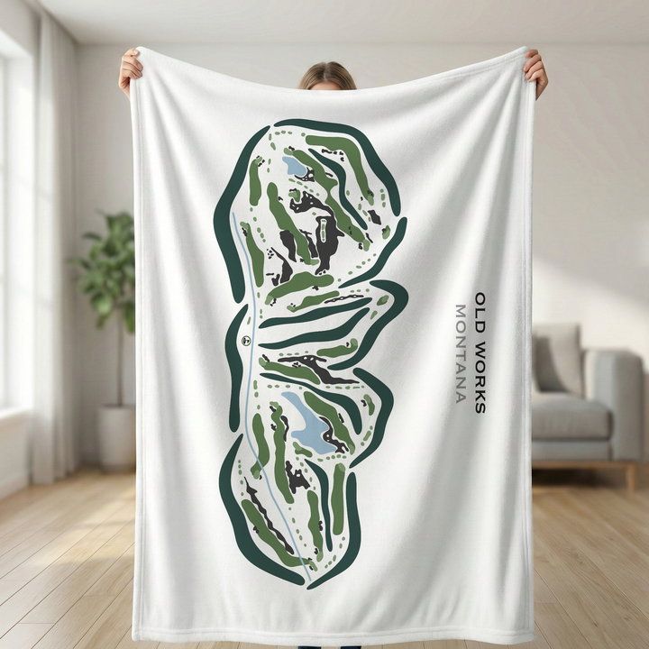 Old Works Golf Club, Montana - Printed Golf Courses