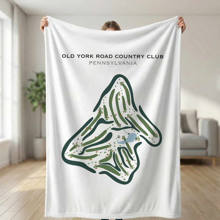 Old York Road Country Club, Pennsylvania - Printed Golf Courses