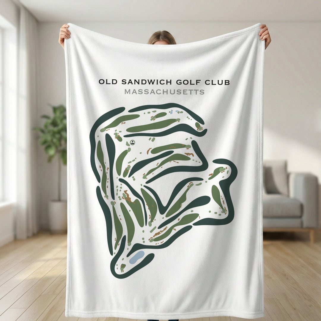 Old Sandwich Golf Club, Massachusetts - Printed Golf Courses