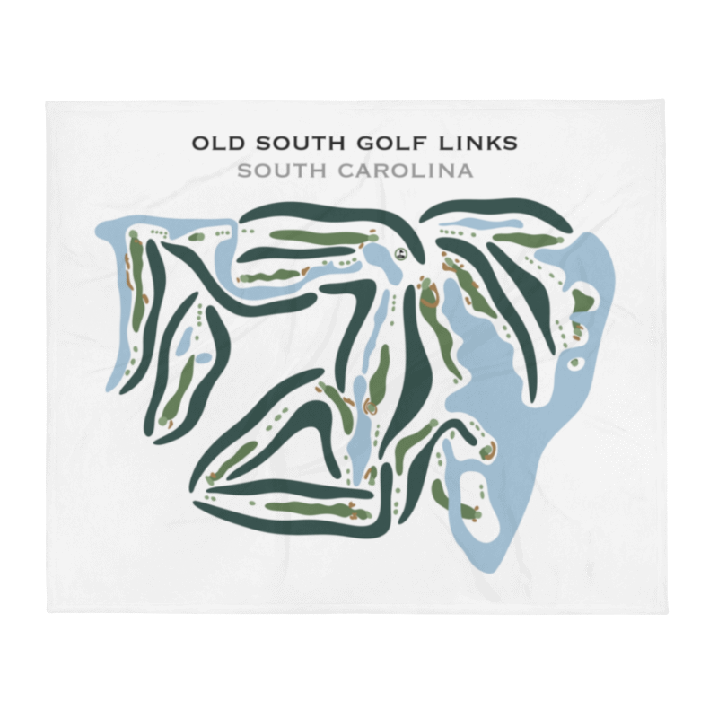 Old South Golf Links, South Carolina - Printed Golf Courses