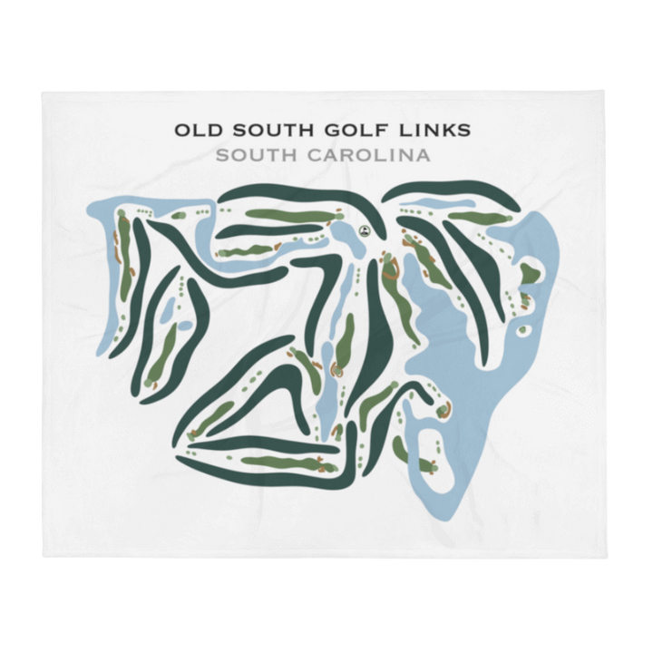 Old South Golf Links, South Carolina - Printed Golf Courses