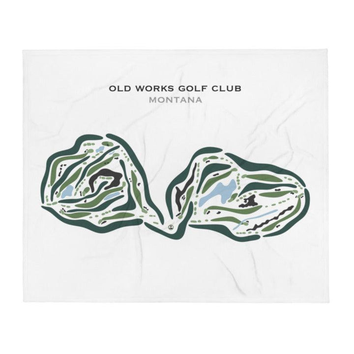 Old Works Golf Club, Montana - Printed Golf Courses - Golf Course Prints