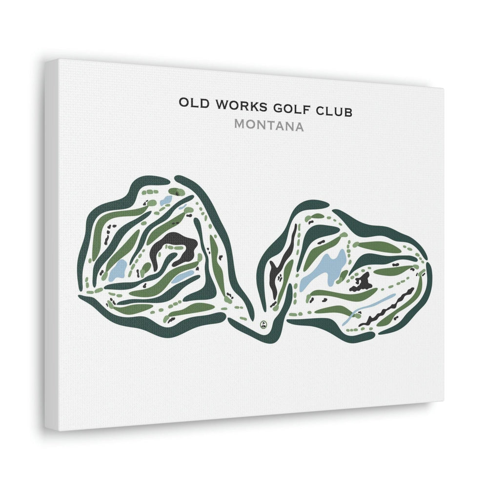 Old Works Golf Club, Montana - Printed Golf Courses - Golf Course Prints