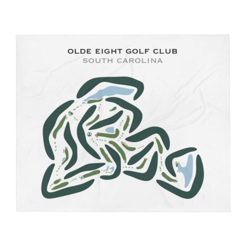 Olde Eight Golf Club, South Carolina - Printed Golf Courses