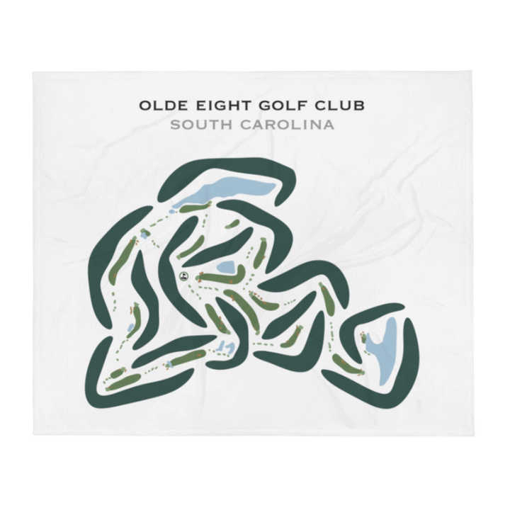 Olde Eight Golf Club, South Carolina - Printed Golf Courses