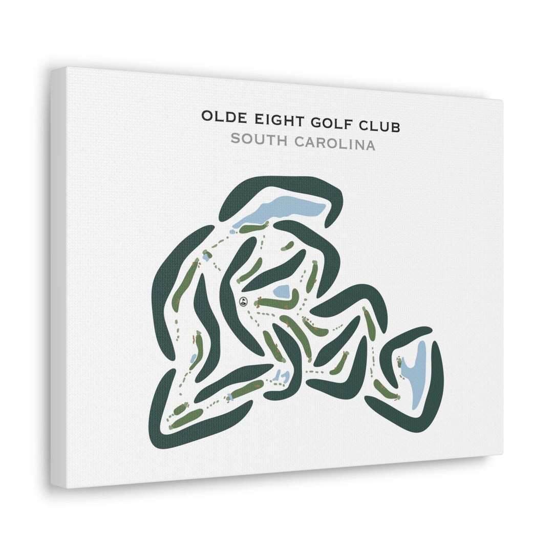 Olde Eight Golf Club, South Carolina - Printed Golf Courses